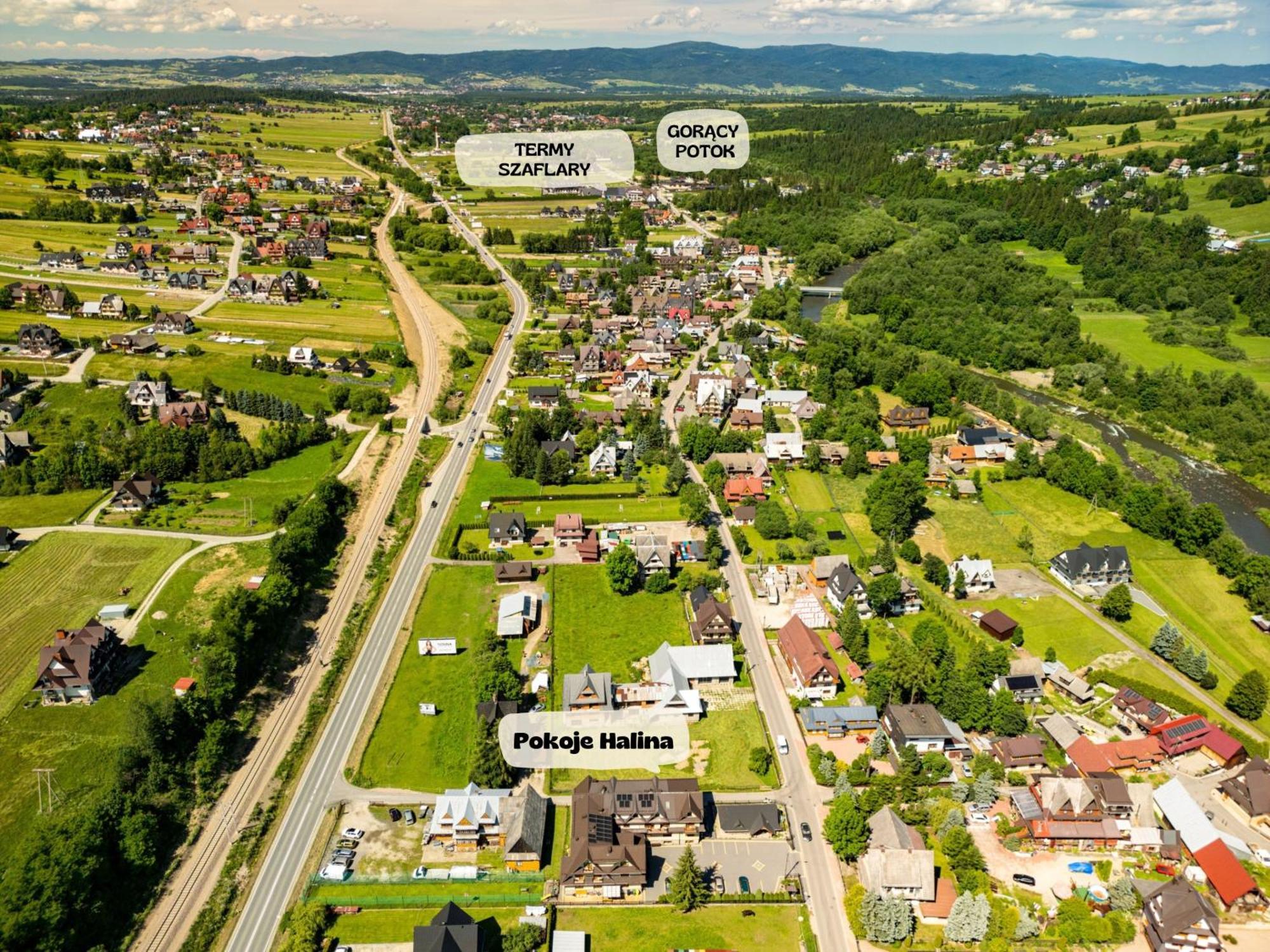 U Haliny Acomodação com café da manhã Biały Dunajec Exterior foto